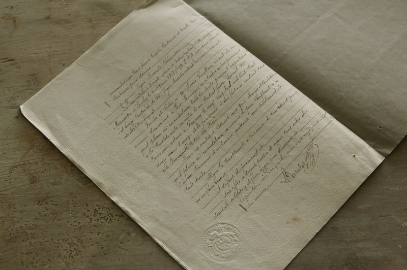 羊皮紙 1789年 フランス 公文書 カリグラフィー オンライン購入