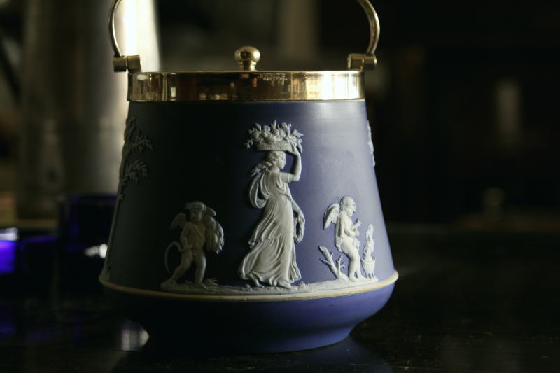 アンティークウエッジウッド ジャスパー wedgwood ビスケット