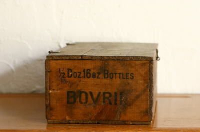 アンティークウッドボックス イギリス Bovril 【Antiques Truffle 京都