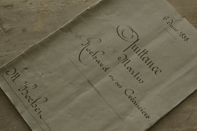 羊皮紙 1789年 フランス 公文書 カリグラフィー 最高級 | valentin