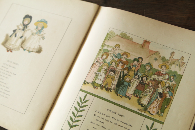 ケイト・グリーナウェイのマリーゴールドガーデン　Kate Greenaway Marigold Garden イギリス　児童書