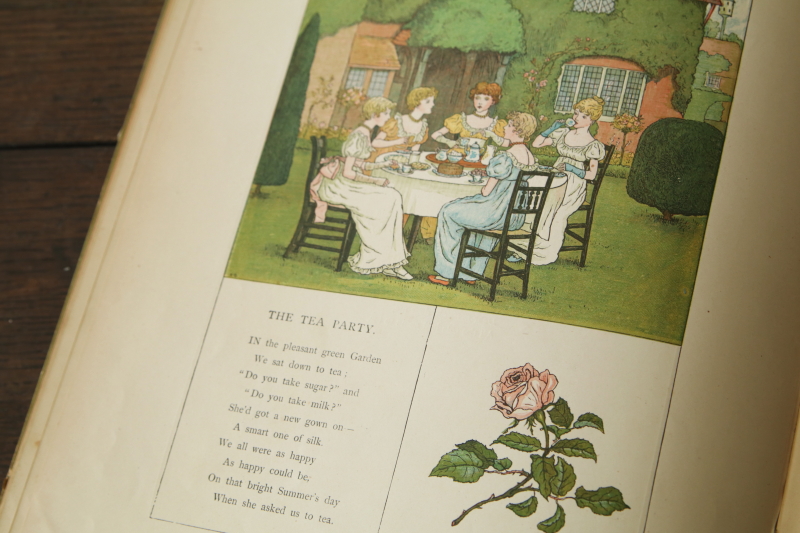 ケイト・グリーナウェイのマリーゴールドガーデン　Kate Greenaway Marigold Garden イギリス　児童書