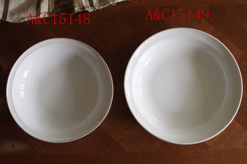 リモージュの白い大皿　ALUMINITE　FROUGIER limoges　フランス