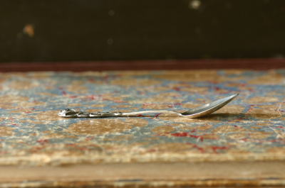 アンティークシルバースプーン ドイツ ローズ 【Antiques Truffle 京都