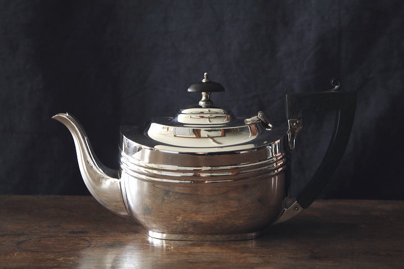 バチェラーティー3点セット　イギリス　アンティークストリュフ