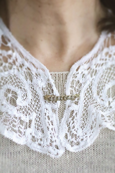 デッドストックピンブローチ　フランス　アンティークストリュフ