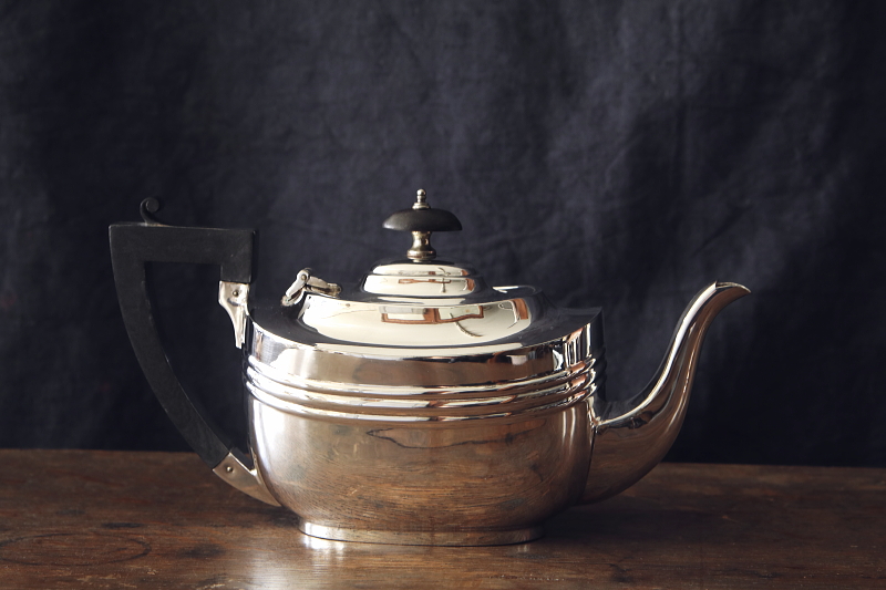 バチェラーティー3点セット　イギリス　アンティークストリュフ