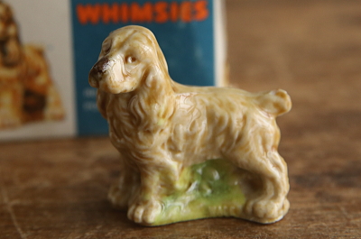 小さな動物のフィギュリン　箱付き　WADE Whimsies　イギリス アンティークストリュフ