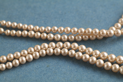 ダブルストランド　グラスパールネックレス　ヨーロッパ　アンティークストリュフ