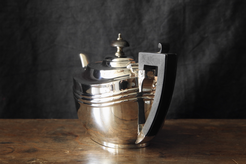 バチェラーティー3点セット　イギリス　アンティークストリュフ