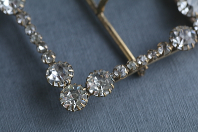 オールドペーストバックル　ヨーロッパ　アンティークストリュフ