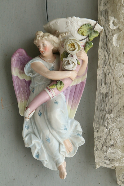 天子のハンギングフラワーベース　conta and boehme  ドイツ　アンティークストリュフ