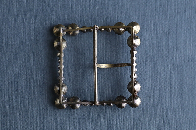 オールドペーストバックル　ヨーロッパ　アンティークストリュフ