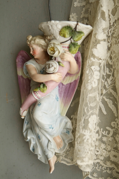 天子のハンギングフラワーベース　conta and boehme  ドイツ　アンティークストリュフ