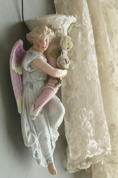 天子のハンギングフラワーベース　conta and boehme  ドイツ　アンティークストリュフ