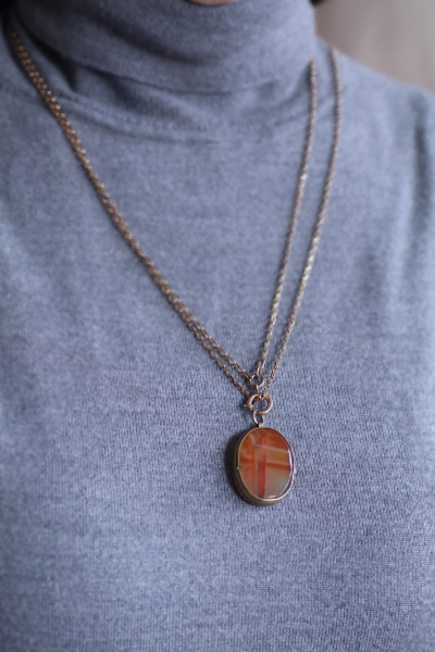 スコティッシュアゲートロケットチャーム　スコットランド　アンティークストリュフ