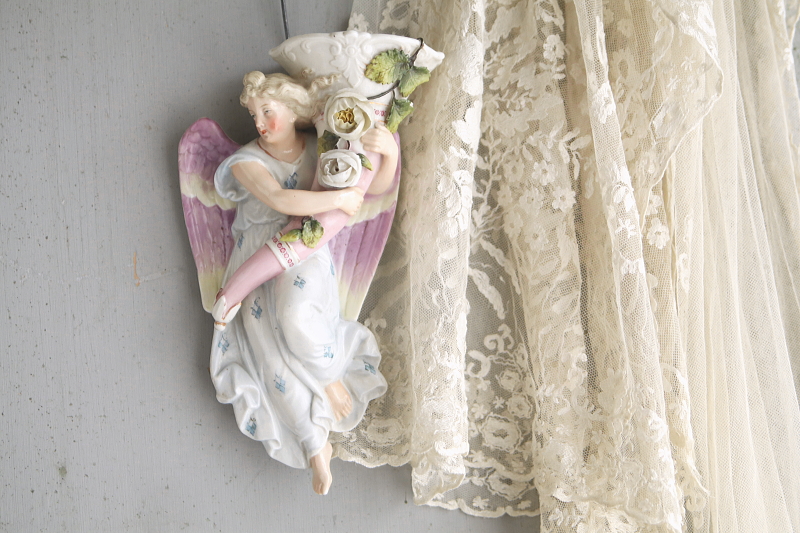 天子のハンギングフラワーベース　conta and boehme  ドイツ　アンティークストリュフ