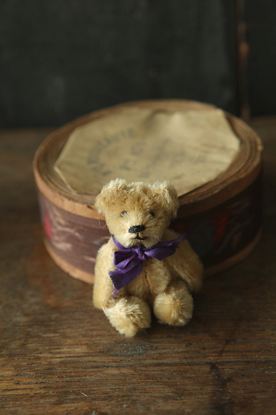 Schucoのミニチュアベア　talisman miniature bear シュコー　ドイツ　アンティークストリュフ