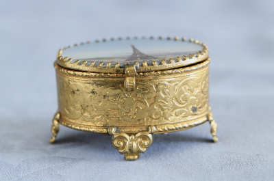 パリ万博のジュエリーボックス　フランス　アンティークストリュフ