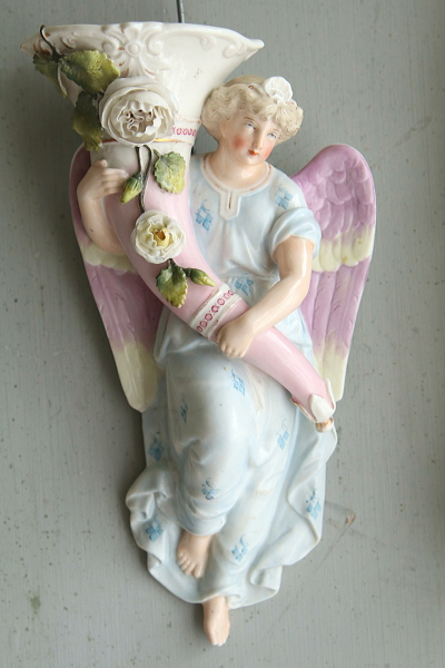 天子のハンギングフラワーベース　conta and boehme  ドイツ　アンティークストリュフ