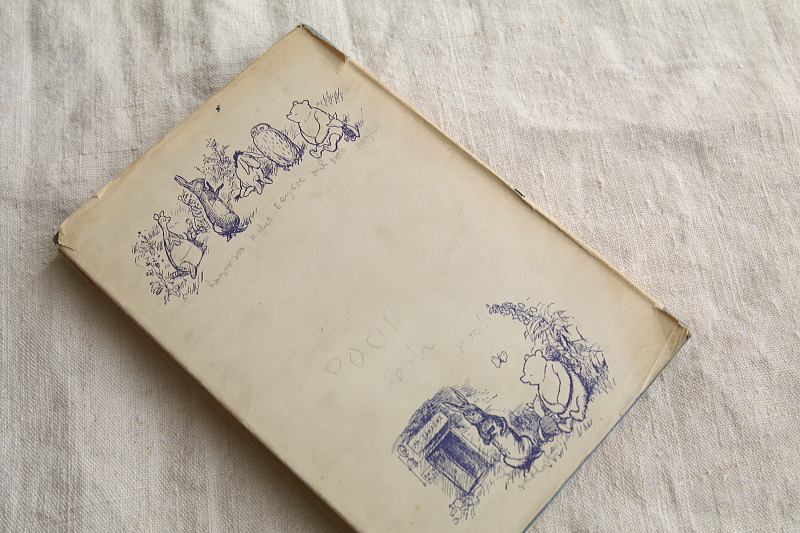 プー横丁にたった家 A.A.ミルン　くまのプーさん　THE HOUSE AT POOH CORNER　イギリス　アンティークストリュフ