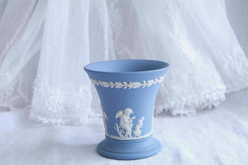 ジャスパーウェア　フラワーベース　ウエッジウッド wedgwood イギリス