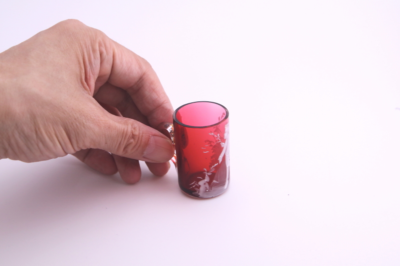 メリーグレゴリーのミニチュアタンカード　アンティークストリュフ