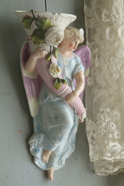 天子のハンギングフラワーベース　conta and boehme  ドイツ　アンティークストリュフ