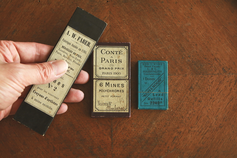 メカニカルペンシルのリフィル　フランス　アンティークストリュフ