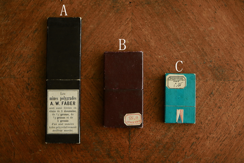 メカニカルペンシルのリフィル　フランス　アンティークストリュフ