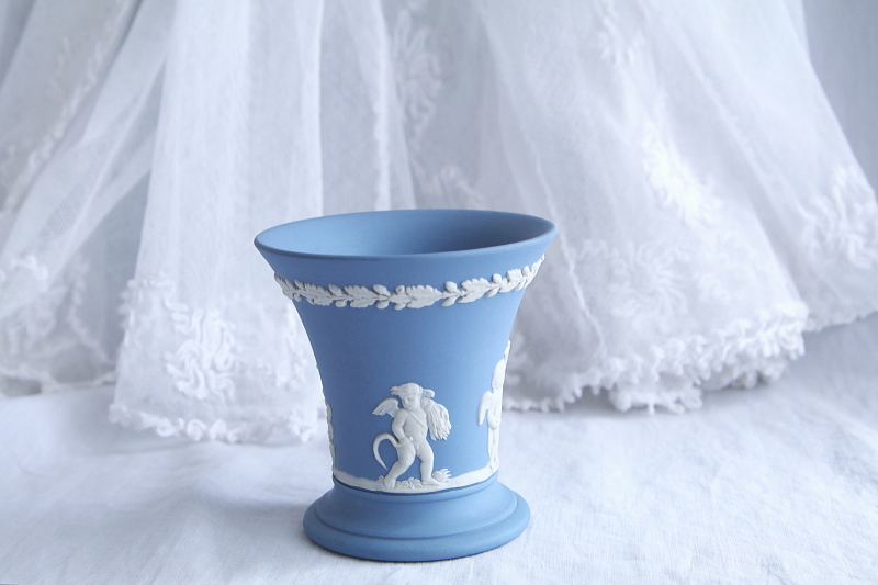 ジャスパーウェア　フラワーベース　ウエッジウッド wedgwood イギリス