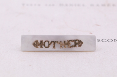 MOTHERとBABYのブローチ　イギリス　アンティークストリュフ