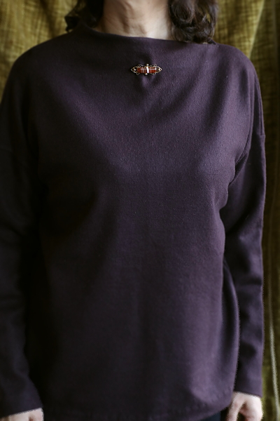 スコティッシュアゲートバーブローチ　スコットランド　アンティークストリュフ