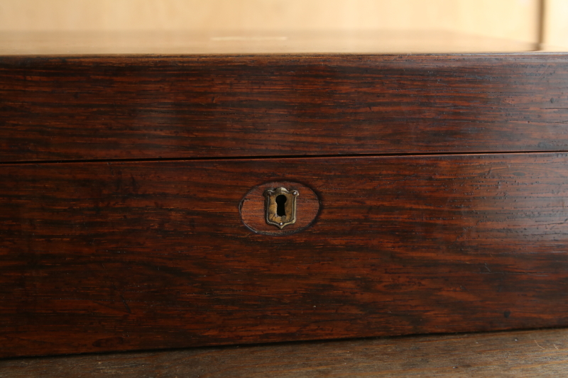 白蝶貝象嵌のソーイングボックス　イギリス　ヴィクトリアン アンティークストリュフ