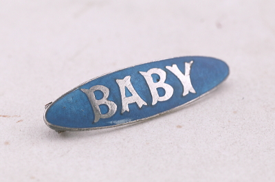 MOTHERとBABYのブローチ　イギリス　アンティークストリュフ