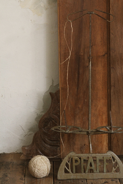 アンティークミシン　ドイツ　PFAFF パフ　糸巻き