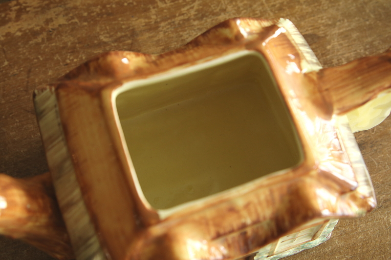 カントリーコテージティーポット　price and kensington PARAMOUNT POTTERY　アンティークストリュフ