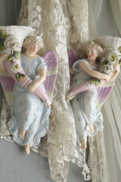 天子のハンギングフラワーベース　conta and boehme ドイツ　アンティークストリュフ 202602027