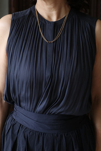 ヴィクトリアンウォッチフォブ　ウォッチキー　ロケット　ロングネックレス　アンティークストリュフ