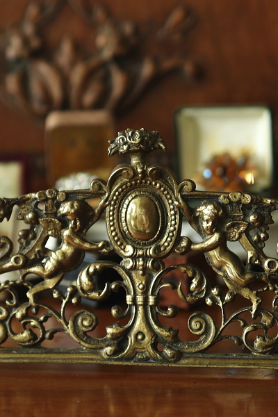 天使の真鍮家具飾り　フランス　アンティークストリュフ 20250710