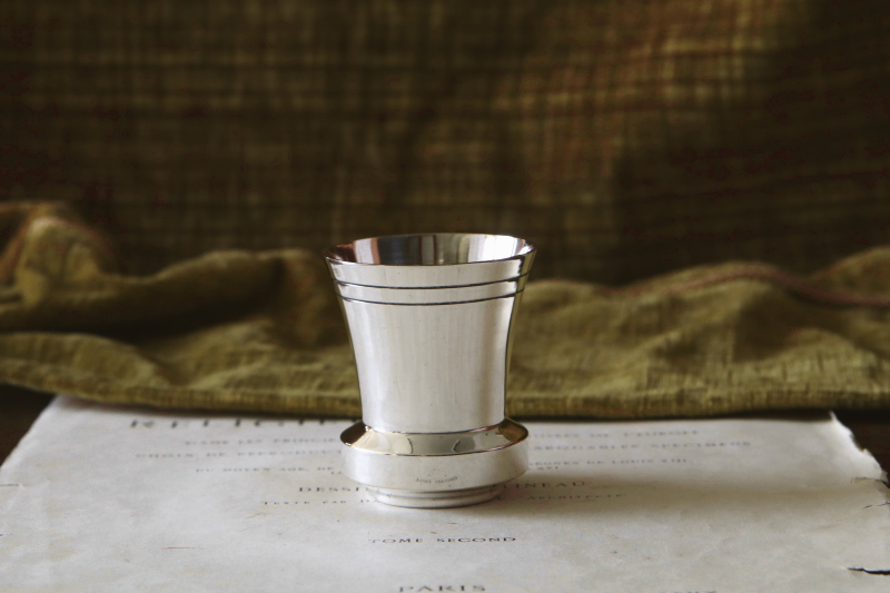 アールデコタンブラー　フランス　アンティークストリュフ