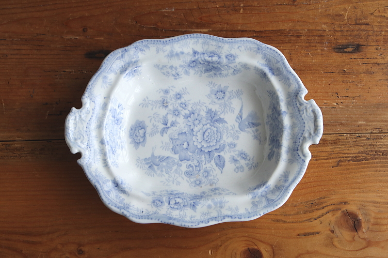 アジアティックフェザンツ　ベジタブルディッシュ　ヴィクトリアン　イギリス　アンティークストリュフ 20250702