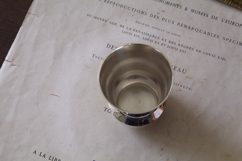 アールデコタンブラー　フランス　アンティークストリュフ