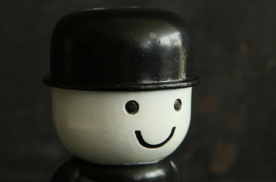 フレッドくんの貯金箱　HOMEPRIDE　イギリス　アンティークストリュフ