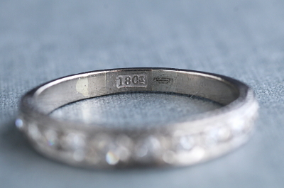 シングルカットダイヤモンド　ハーフエタニティリング　エンゲージ　イギリス　アンティークストリュフ 2026020306