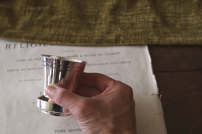 アールデコタンブラー　フランス　アンティークストリュフ