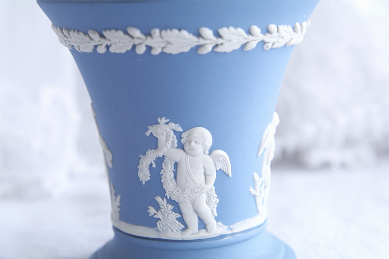 ジャスパーウェア　フラワーベース　ウエッジウッド wedgwood イギリス