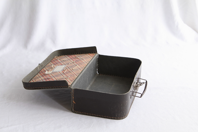 ペーパーミニトランク　イギリス アンティークストリュフ