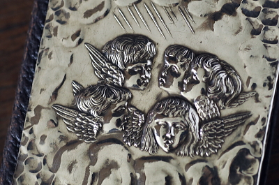 エンジェルズヘッズの銀装丁　コモンプレイヤー　イギリス アンティークストリュフ