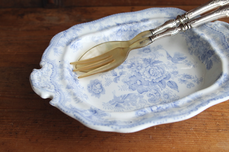 アジアティックフェザンツ　ベジタブルディッシュ　ヴィクトリアン　イギリス　アンティークストリュフ 20250702